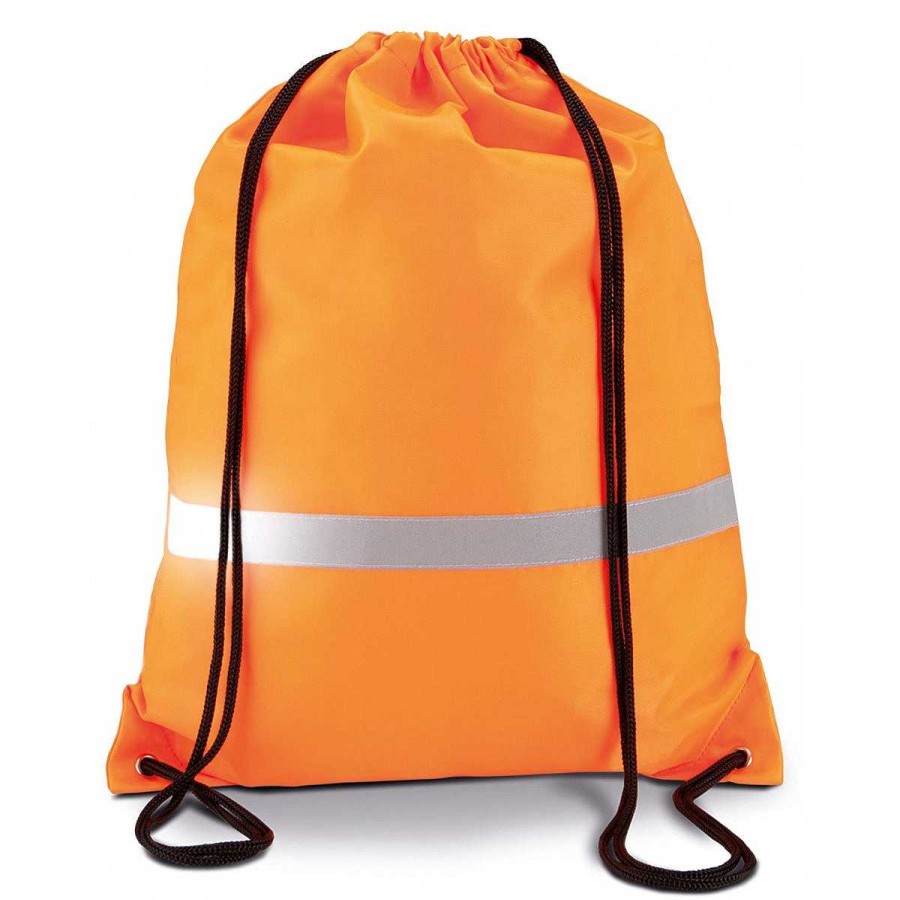 Deporte Kimood | Mochila Fluorescente De Alta Visibilidad Naranja Fluorescente