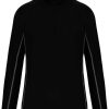 Deporte ProAct | Sudadera De Running Con Cremallera De 1/4 Para Hombre Personalizable Negro