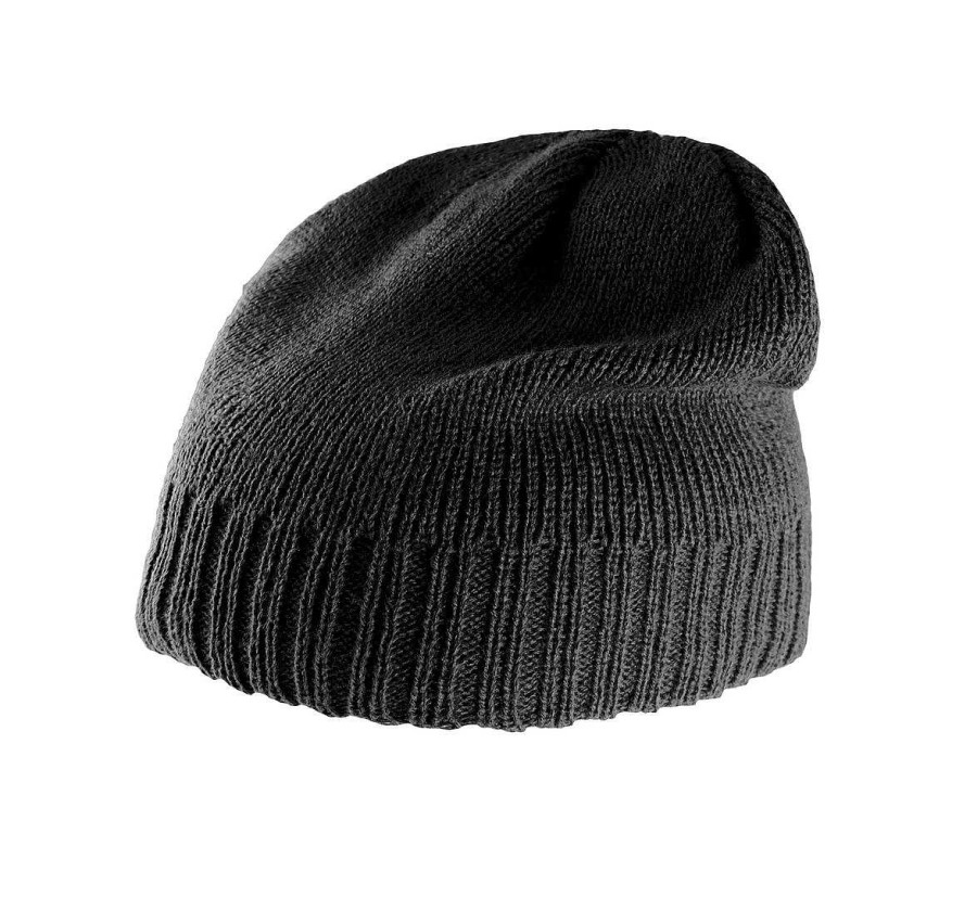 Accesorios K-up | Gorro Con Ribete De Canale Negro