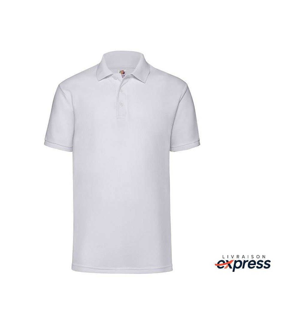 Ropa Mister Tee | Polo De Hombre Personalizado - Envio Urgente Blanco