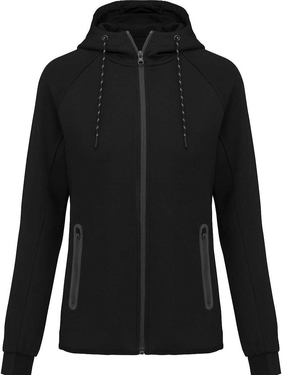 Ropa ProAct | Chaqueta Deportiva Mujer Para Personalizar Negro