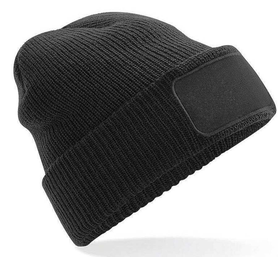 Accesorios Beechfield | Gorro Polar Doble Para Personalizar Negro