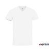 Ropa Mister Tee | Camiseta Con Cuello En V Entrega Expres Blanco