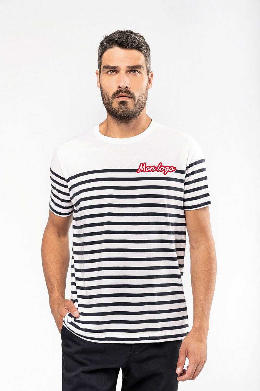 Ropa Kariban | Camiseta Marinera Personalizada Naval Blanca