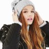 Accesorios Beechfield | Gorro Snowstar De Jacquard Negro / Rojo Clasico / Blanco