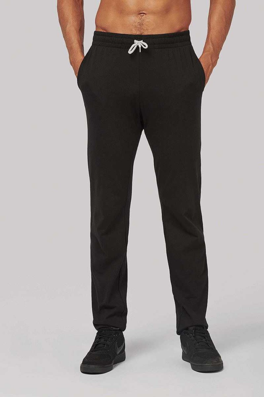 Deporte ProAct | Joggers Unisex De Algodon Ligero Negro