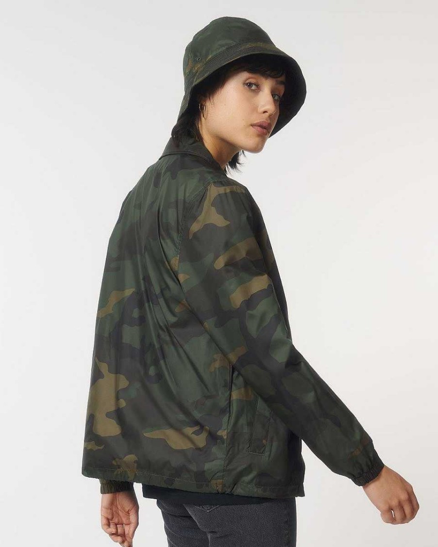 Ropa Stanley / Stella | Chaqueta De Camuflaje Reciclado Para Personalizar - Coacher Aop