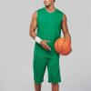 Deporte ProAct | Pantalones Cortos De Baloncesto Para Personalizar Blanco