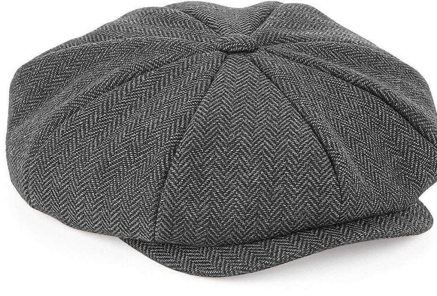 Accesorios Beechfield | Gorra Gavroche - Patrimonio Carbon