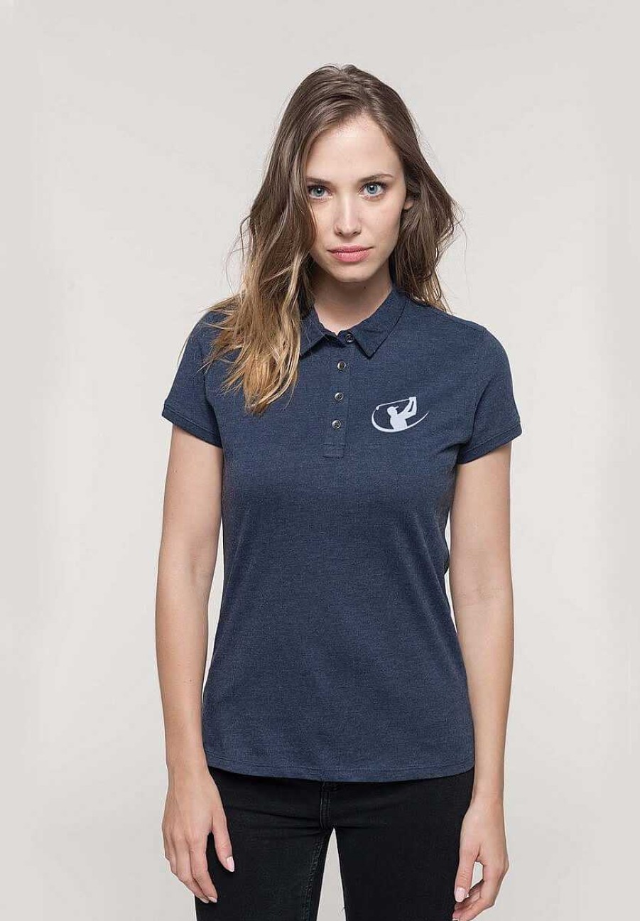 Ropa Kariban | Polo De Mujer De Punto Para Personalizar Blanco