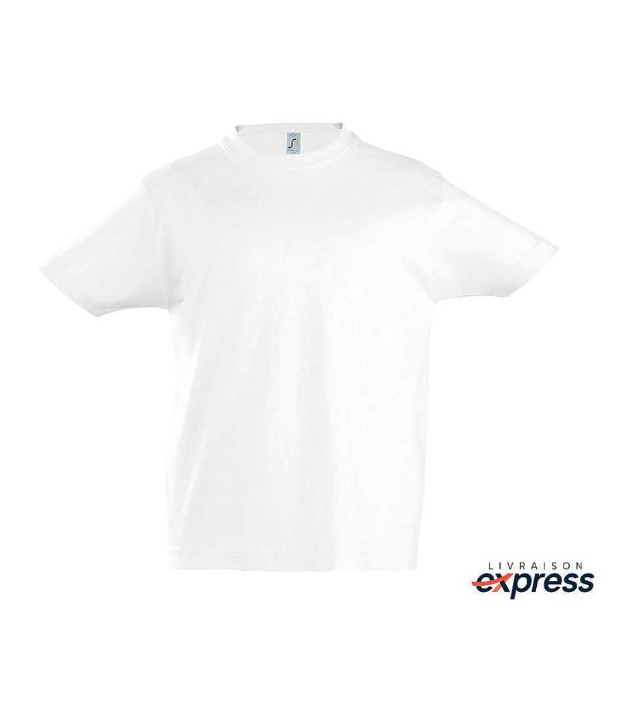 Ropa Mister Tee | Camiseta Nino Para Personalizar Envio Express Blanco