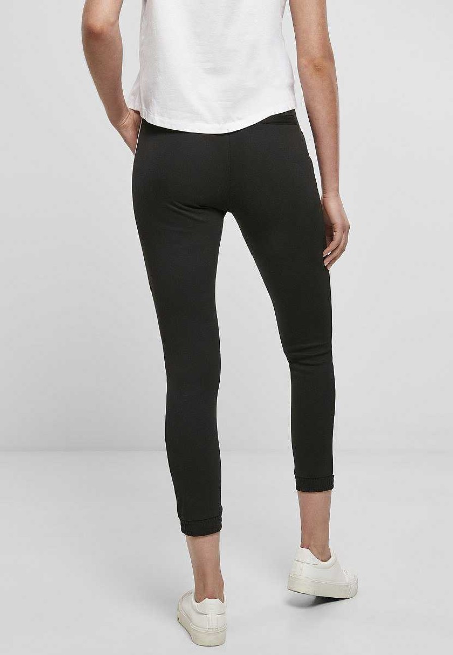 Deporte Build Your Brand | Pantalon Jogging De Mujer Personalizable - Raya En Contraste