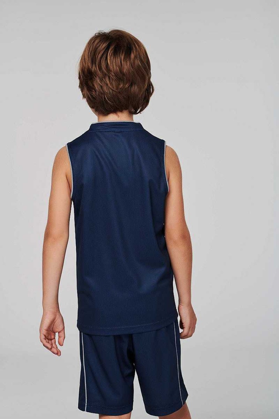 Deporte ProAct | Pantalon Corto De Baloncesto Infantil Personalizable Blanco