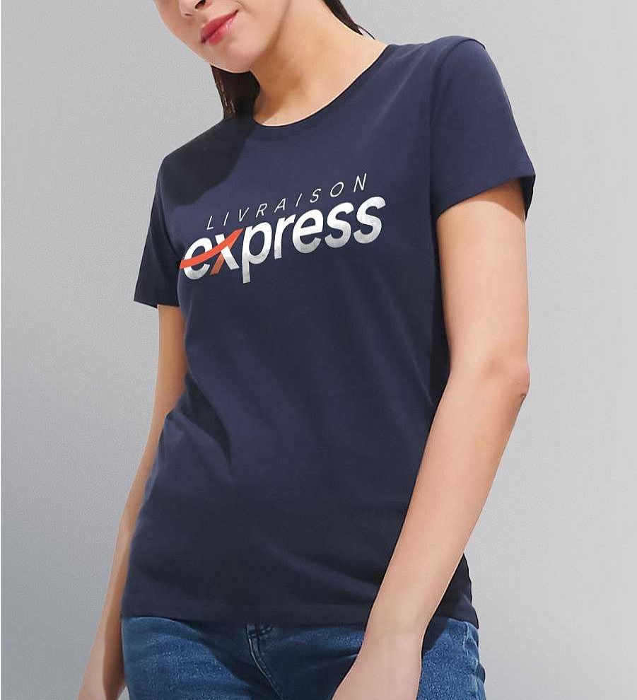 Ropa Mister Tee | Camiseta Mujer Entrega Express Blanco