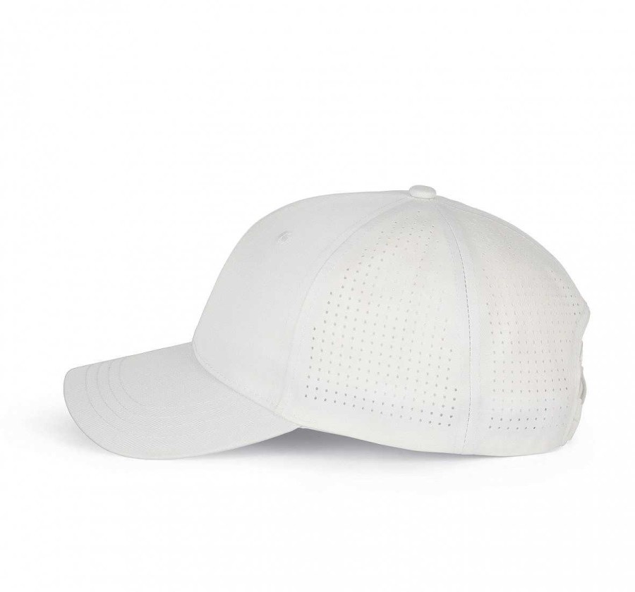 Accesorios K-up | Gorro Microperforado Reciclado Personalizable Blanco