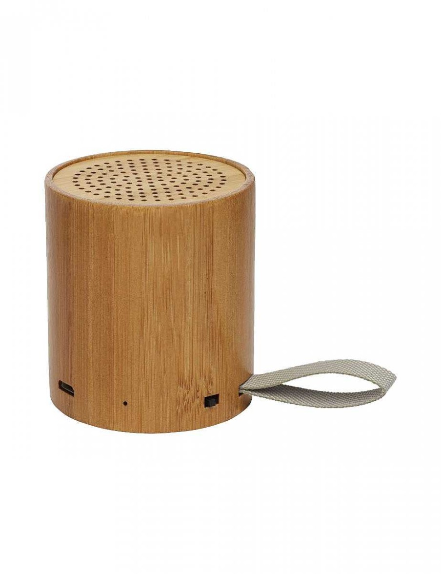 Accesorios Avenue | Altavoz Bluetooth De Bambu Para Personalizar