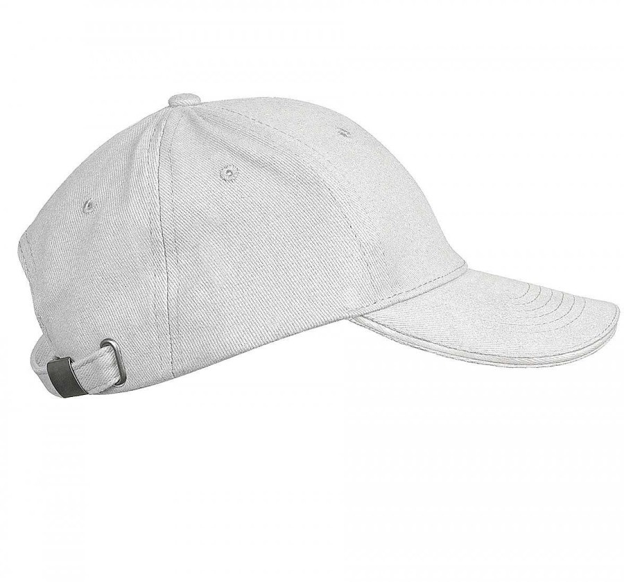 Accesorios K-up | Orlando - Gorra De 6 Paneles Para Hombre Blanco