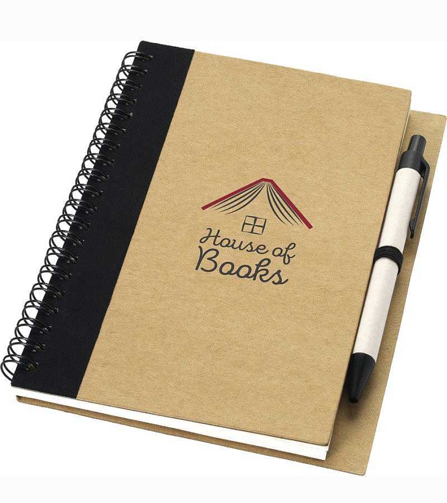 Accesorios Bullet | Cuaderno Reciclado Para Personalizar Negro